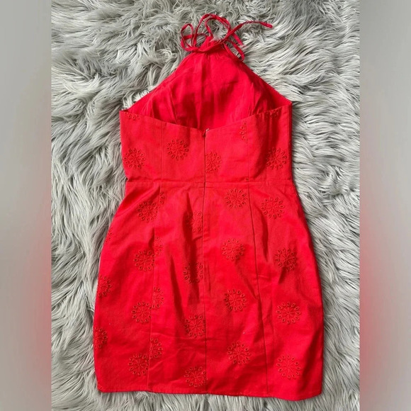 MAJORELLE Jessi Mini Dress in Watermelon Size Small - Picture 5 of 7